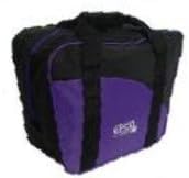 Aurora Soft Pack Combo Bowling Ball Bags - Ball/Shoes - Black & Purple
