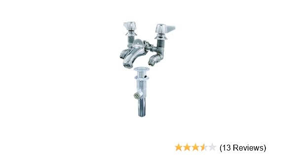 Central Brass 1178 Da 2 Handle Slant Back Lavatory Faucet Touch