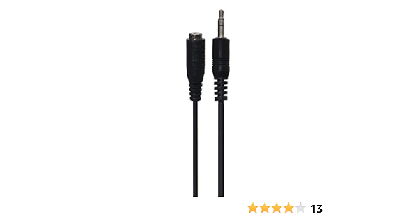 Aux 3.5mm Male to 3.5mm Female Stereo 