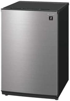 シャープ FJ-HM7K-H メタリックグレー 1ドア冷凍庫 グルメクール どっちもドア 72L 幅495mm商品画像