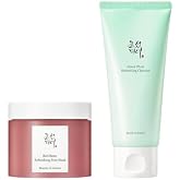 Beauty of Joseon Red Bean Refreshing Pore Mask (140ml, 4.73 fl.oz.) with Green Plum Refreshing Cleanser (100ml, 3.38 fl.oz.), Korean Skincare