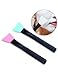 Mask Applicator Brush,Silicone Facial Applicator Hairless Silicone Brush 2 Pcs