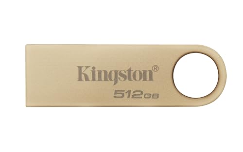 Kingston DataTraveler SE9 Gen 3 - 512GB - 220MB/s beim Lesen - Metall- USB-Stick 3.2 Gen 1 - Gold