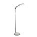 Newhouse Lighting NHFL-AP-OW Apollo LED Floor Lamp Energy-Efficient Natural Reading Artists Crafts Adjustable Gooseneck Task Light, Off White
