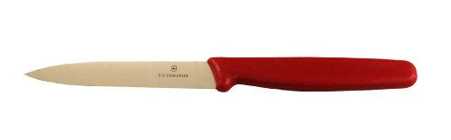 victorinox serrated paring knife red