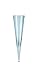 Nalgene 1000-0010 Polycarbonate Imhoff Settling Cone, 1000ml Cap, 13mm Closure Size, 106mm Dia (Case of 4)