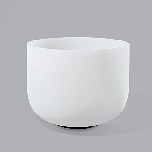 440HZ 8 Inch C Note Root Chakra Frosted Quartz Crystal Singing Bowl Meditation Therapy Sound Healing Instrument Sound… - Image 3