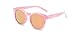 GAMT Fashion Round Eye Protector UV400 Polarized Children's Sunglasses Color Film pink