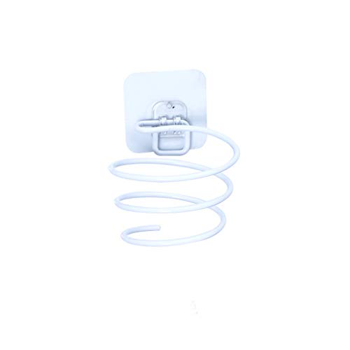 LiPing Hair Dryer Holder Rack Barber Salon Styling Storage Straighteners Organizer GIF (White)