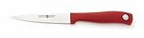 Wusthof Red Silverpoint II 4 Serrated Spear Point utility Knife RED 4052R