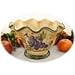 Tuscany Kitchen Decor Grape Pedestal fruit Bowl, Salad Bowl, 82581 by ACK