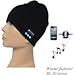 Winkeyes Outdoor Sports Bluetooth cap Music Hat Headphone Beanie Lovely Answer Phone Hat (black)