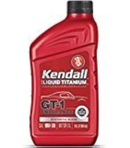 Amazon.com: Kendall GT-1 HP 5w-30 w/Ti - 12/1 qt. Case