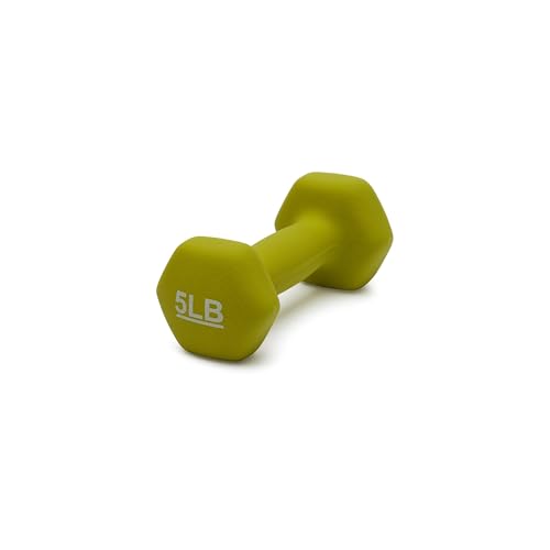Amazon Basics Neoprene Dumbbell Hand Weights for Exercise and Muscle Toning