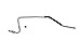Sunsong 3602678 Power Steering Return Line Hose Assembly