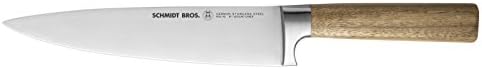Hudson Home Schmidt Brothers Cutlery, SFHCH08, #10 Farmhouse 8'' chef , Brown
