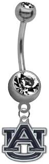 Auburn Tigers NCAA Belly Button Navel Ring