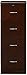 Z-Line Designs 4-Drawer Vertical File Cabinet, Espresso