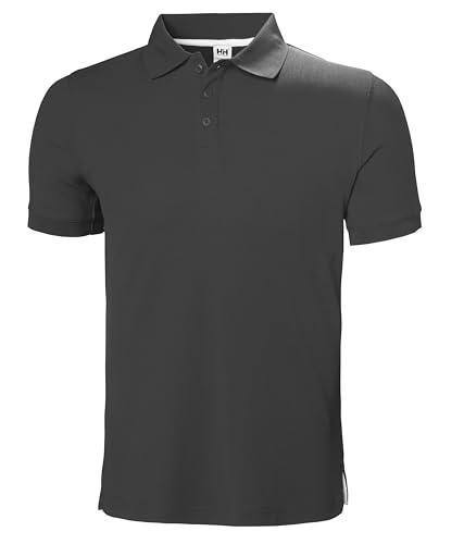 Hommes Crewline Polo, Ebène, M