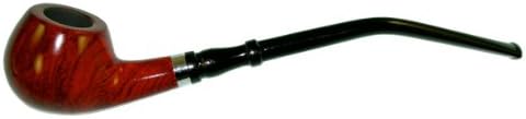 Shire Bent Churchwarden Wood Tobacco Pipe with 5" Stem
