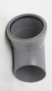 Polypipe 110mm high Capacity guttering downpipe Shoe RL428 Black