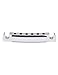 Metallor Tune-O-Matic Style Guitar Stop Bar Tailpiece for LP Les Paul SG Style Electric Guitar Parts Replacement Chrome.