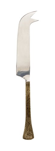 Abbott Collection Antiqued Gold Stainless Steel Cheese Knife