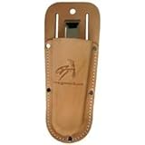 8" Hand Pruner Pouch - Molded Leather