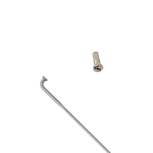 Brompton Spoke/nipple, 151mm, Double Butted, 14g, Silver