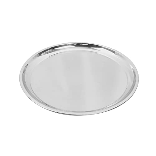 16in Stainless Steel Drip Pan for Kamado Joe Classic Joe & Big Joe, Large & XLarge Big Size Green Egg Grills, Stainless Steel Pizza Tray Pizza Pan for Turkey Baking, Roast Chicken