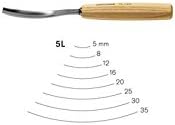 PFEIL "Swiss Made" #5 Sweep Bent Gouge 25mm