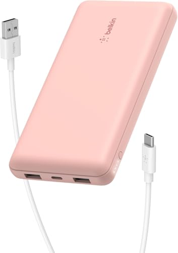 Belkin batería externa portátil de 10000mAh, cargador... en promo sur Amazon