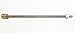 Sellerocity Brand Zinc Plated Pressure Washer 12 Inch Add On Gun & Wand Lance Extension W/Quick QC Couplers 1/4 Inch NPT, Works On 'Most' Gas Model Power Cleaners