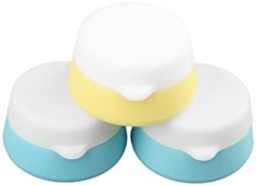 Portable Soft Silicone Shampoo Containers Leakproof packaging Travel Airline Essentials Cosmetics Empty Bottles BPA FREE Pack of 3 Mini bottles
