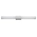Vanity Light Bathroom Light LED Wall Light White Acrylic Round Tube Cool White 6000 K Goobi Lighting (16w,15.7inches)