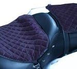 Motorcycle Seat Gel Pads Cushion Cover Set For Harley Davidson Shovelhead New!!