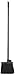 CFS 3686003 Flo-Pac Duo Sweep Lobby Broom With Metal Threaded Handle, 36