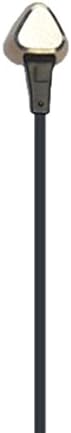 SOWND MHMS327CA01-G HD 3.5mm Golden Triangle Microphone Earphones (Black/Blue)