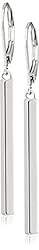 Amazon Collection Sterling Silver Vertical Bar