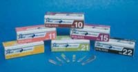 73-0410 PT# 73-0410- Blade Scalpel PT# 10 Personna Plus SS Sterile Disposable 50/Bx by, American Safety Razor Co.