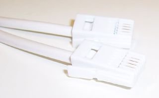 PRO SIGNAL BT Telephone Extension Cable – 3m White BT431A Plug to Plug Lead – Male to Male, Standard UK Telecom Connector, for Landline Phones, Fax & Modems