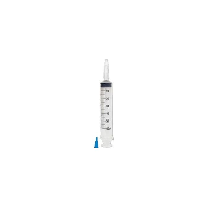 (30 pk) 60cc Cardinal Health Flat Top Catheter Tip Irrigation Syringe with Tip Protector