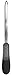 Westcott KleenEarth Recycled Letter Opener, 9-Inch (14821), Black