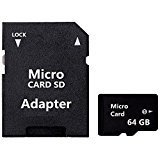128G High Speed Micro SD Card Class 10 Memory Card with Free Adapter (128GB)