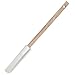 Silicone Rubber Jar Scraper Thin Spatula with Rock Maple Handle