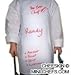 CHEFSKIN M SET (1 Adjustable HAT + 1 Apron) Chef White **Medium** Fits Kids Children 8-12