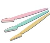 Hearts Shop Womens Eyebrows & Facial Razor, 3 Razors