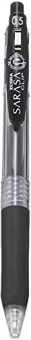 Zebra Pen Sarasa Gel Ballpoint Clip Black 0.5 P JJ15 BK5 Japan Import (5 Pack) view 8