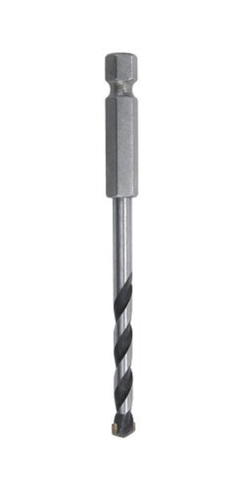 wolfcraft TC Rock Drill Bit, hexagon shank I 7266000 I For drilling into brick walls, artificial stone and natural stone