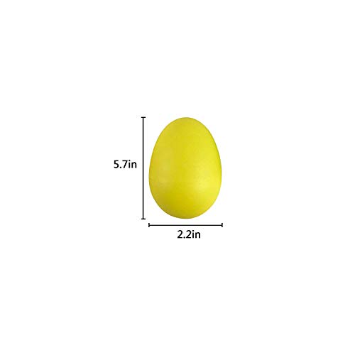 image for iTrustech 14pcs Plastic Egg Shakers Set with 7 Different Colors Percus